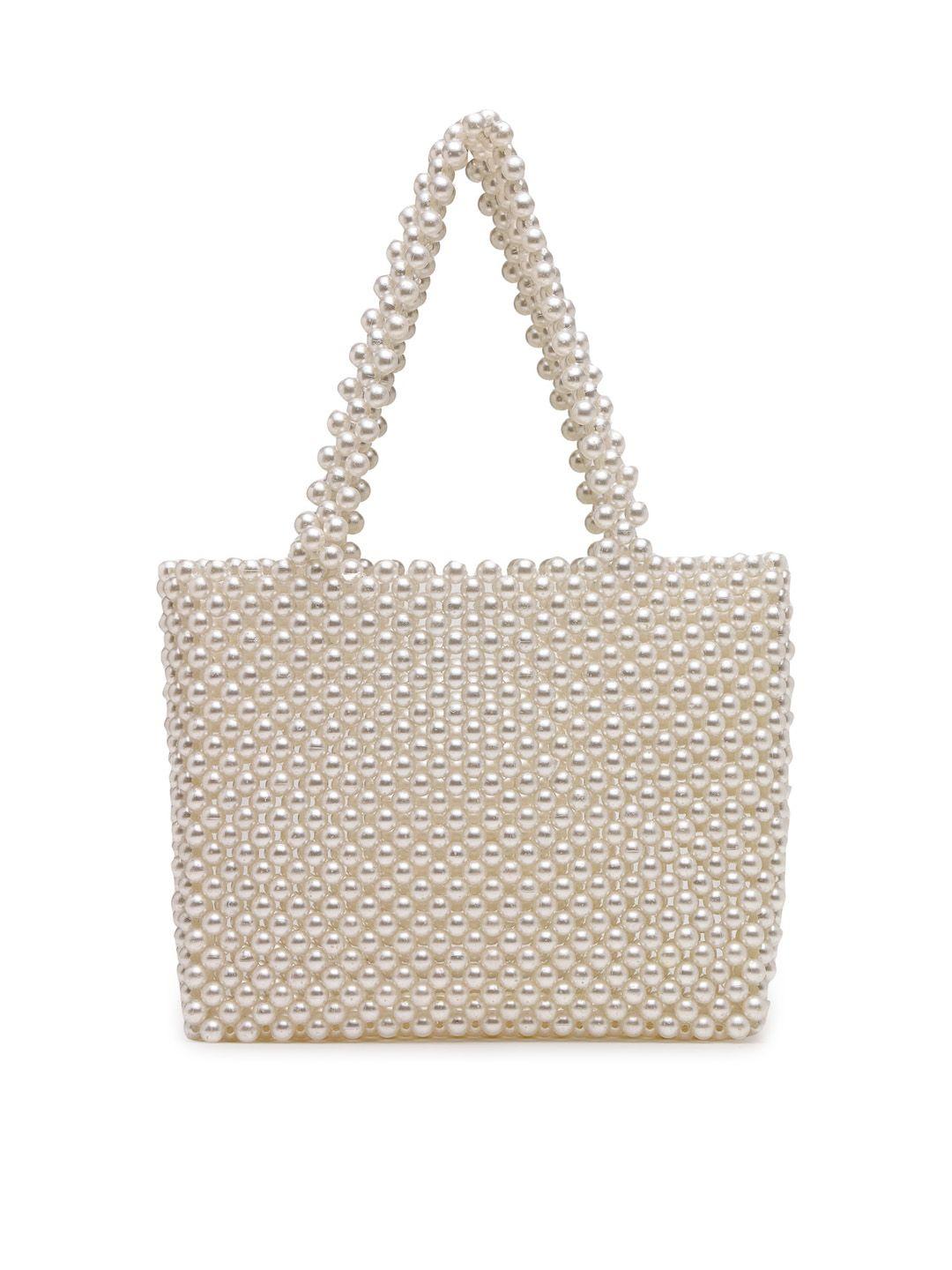 aquatan textured structured handheld bag