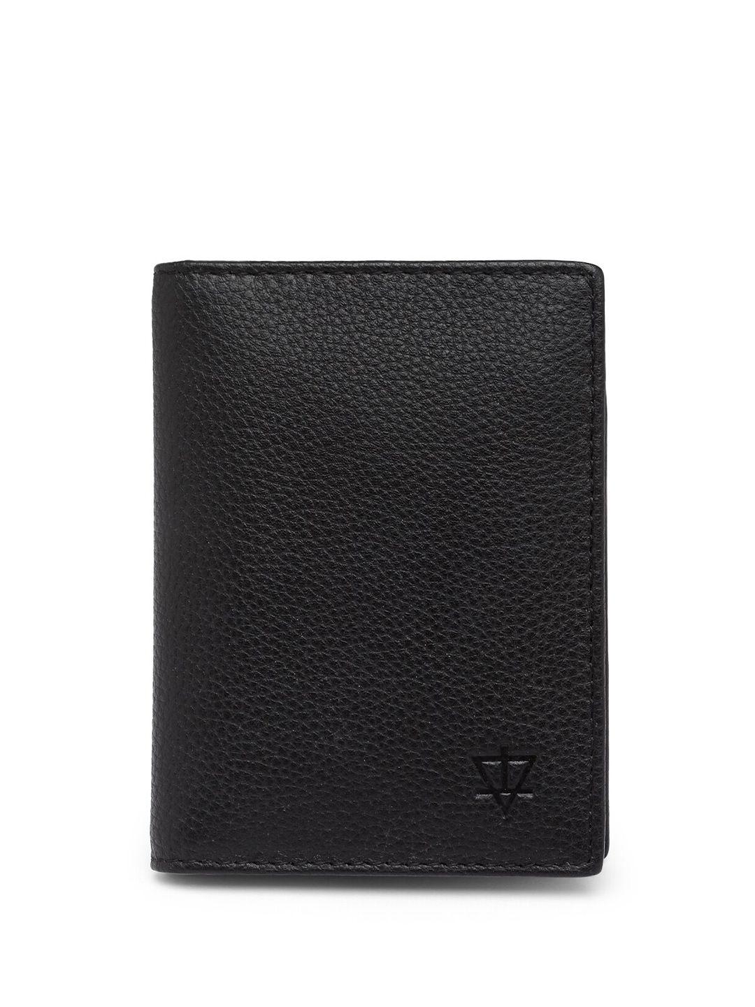 aquatan unisex textured leather rfid protected card holder