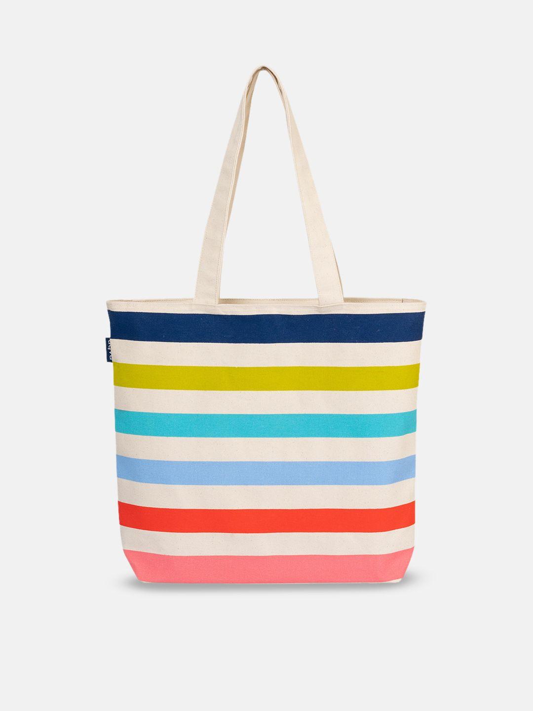 aqva cotton shopper tote bag