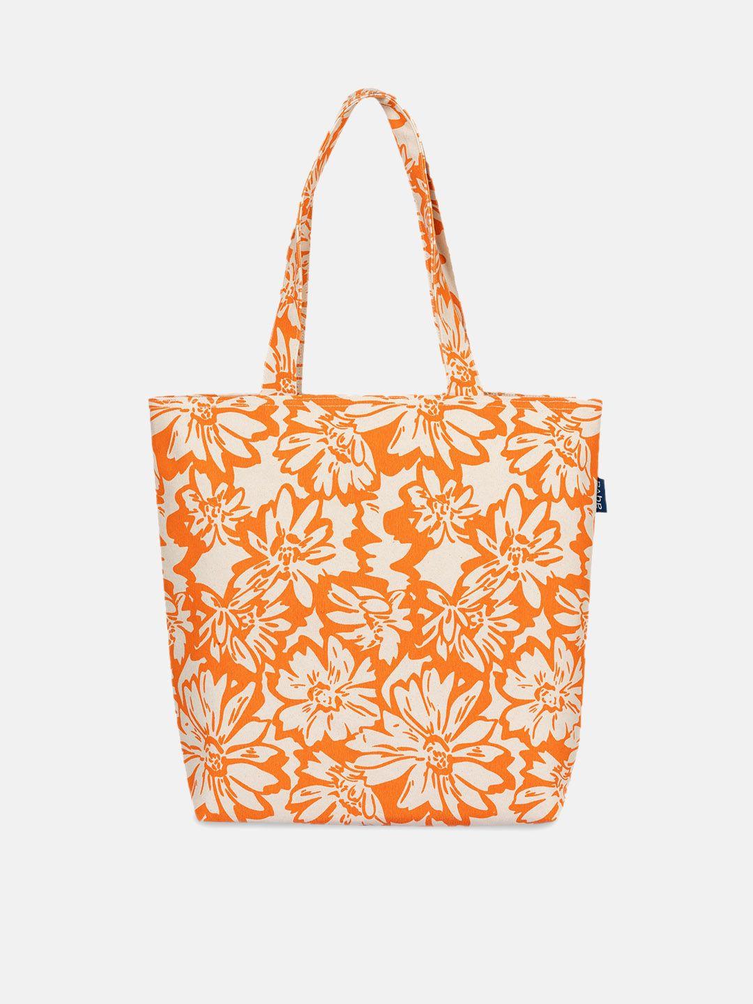 aqva floral printed tote bag
