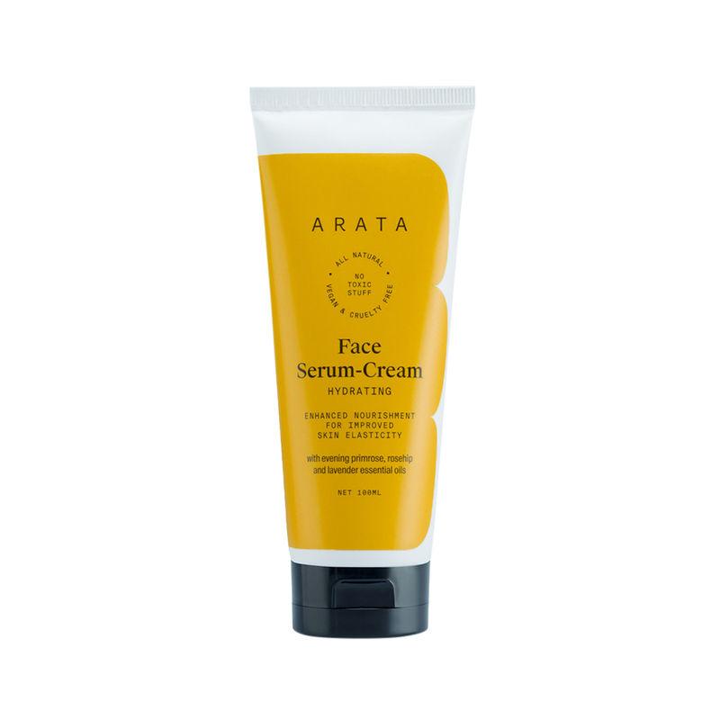 arata hydrating face serum cream