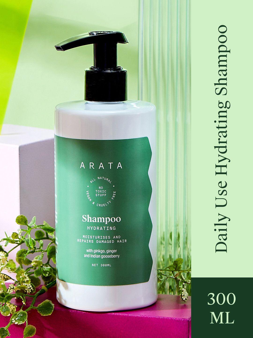 arata natural hydrating hair shampoo 300 ml