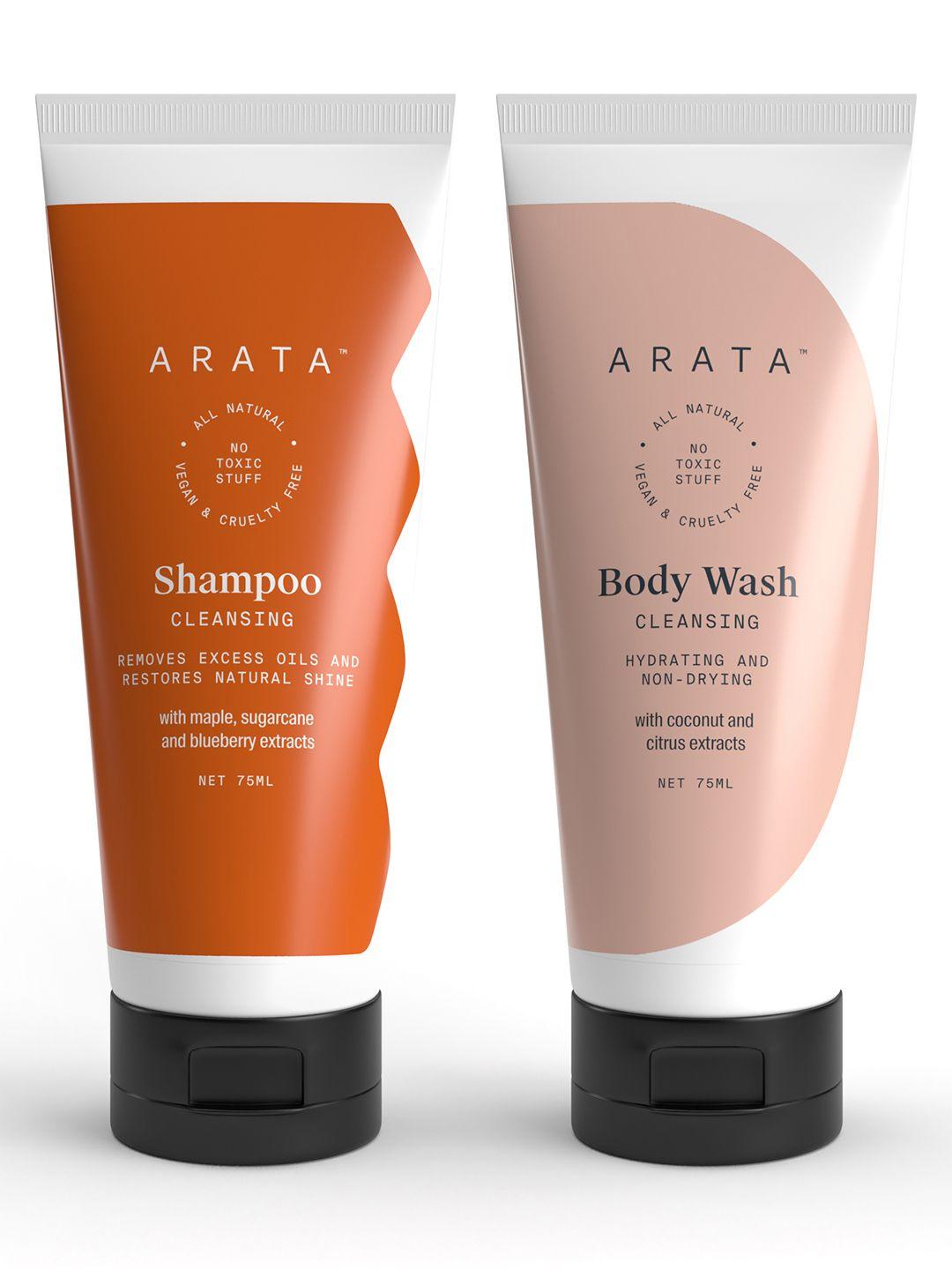 arata unisex body wash & shampoo