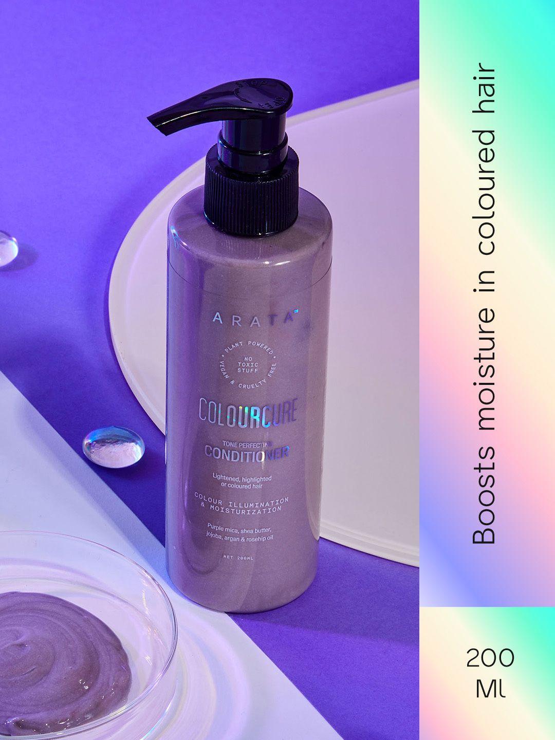 arata colourcure tone perfecting conditioner 200ml