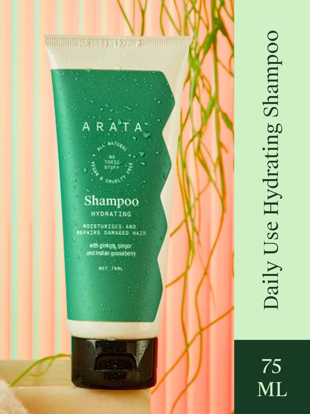 arata hydrating shampoo 75ml