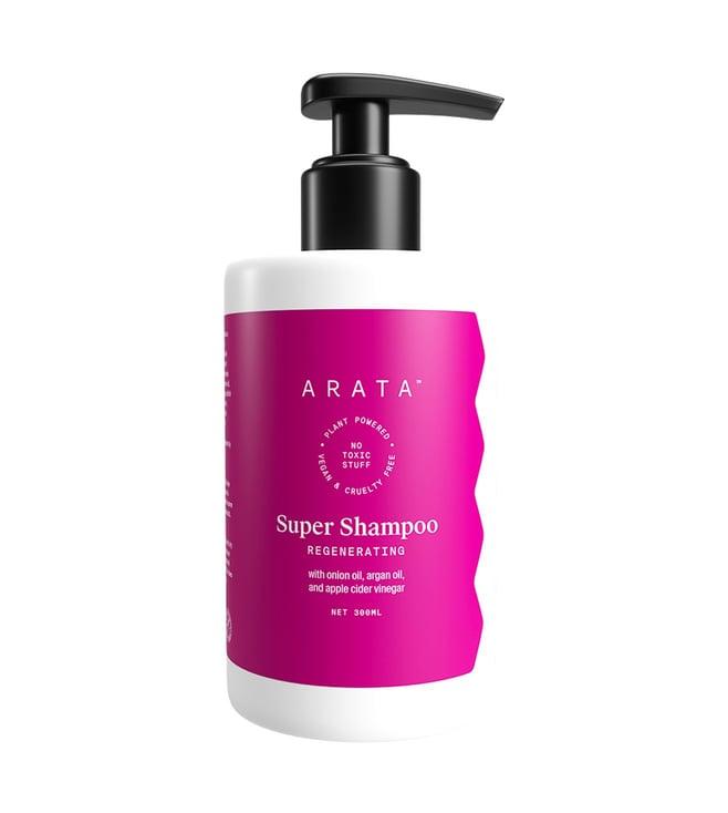 arata regenerating 5 in 1 anti-hairfall super shampoo - 300 ml