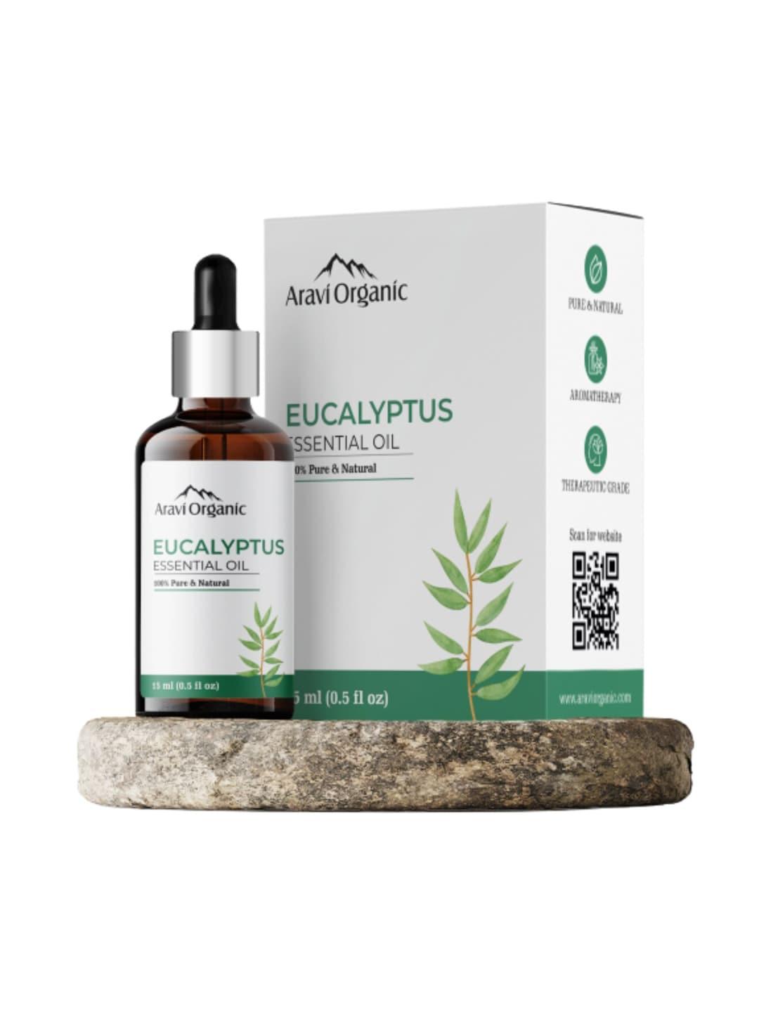 aravi organic nilgiri eucalyptus essential oil 15 ml