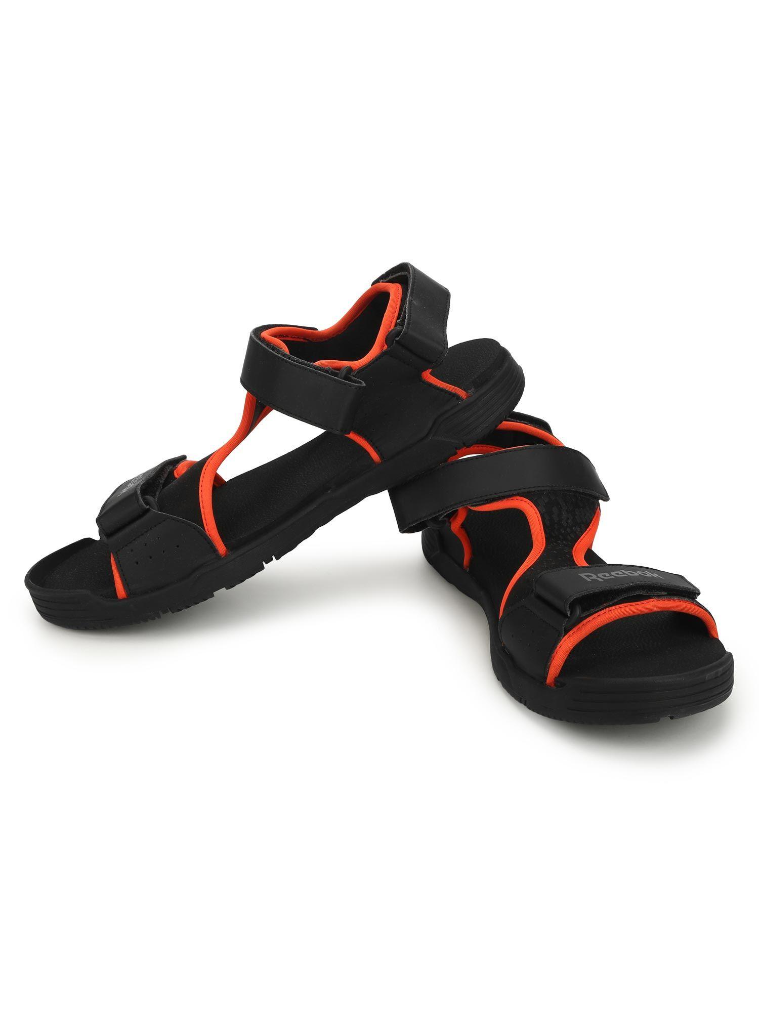 arcade black sandals
