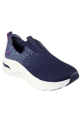 arch fit d'lux-journey fabric slipon women's casual shoes - navy