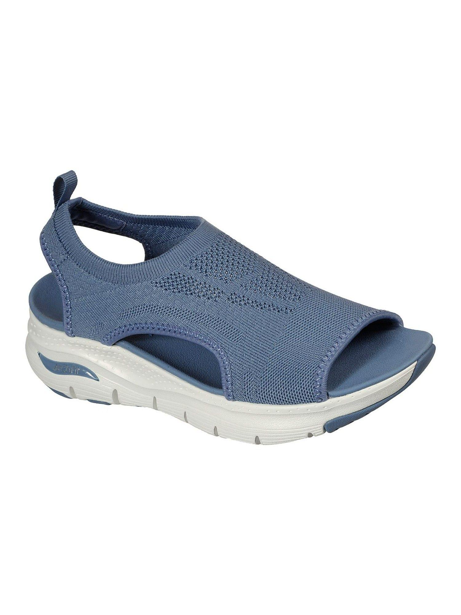 arch fit-city catch blue sandals