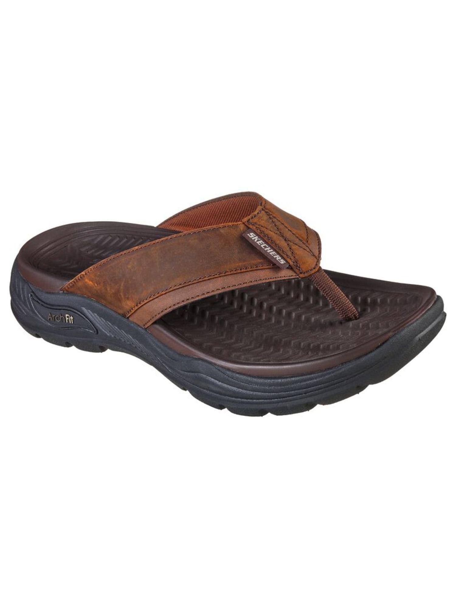arch fit motley sd - malico brown mens usa flip flops