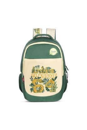 archies collection school polyester men's casual wear backpack - olive - olive