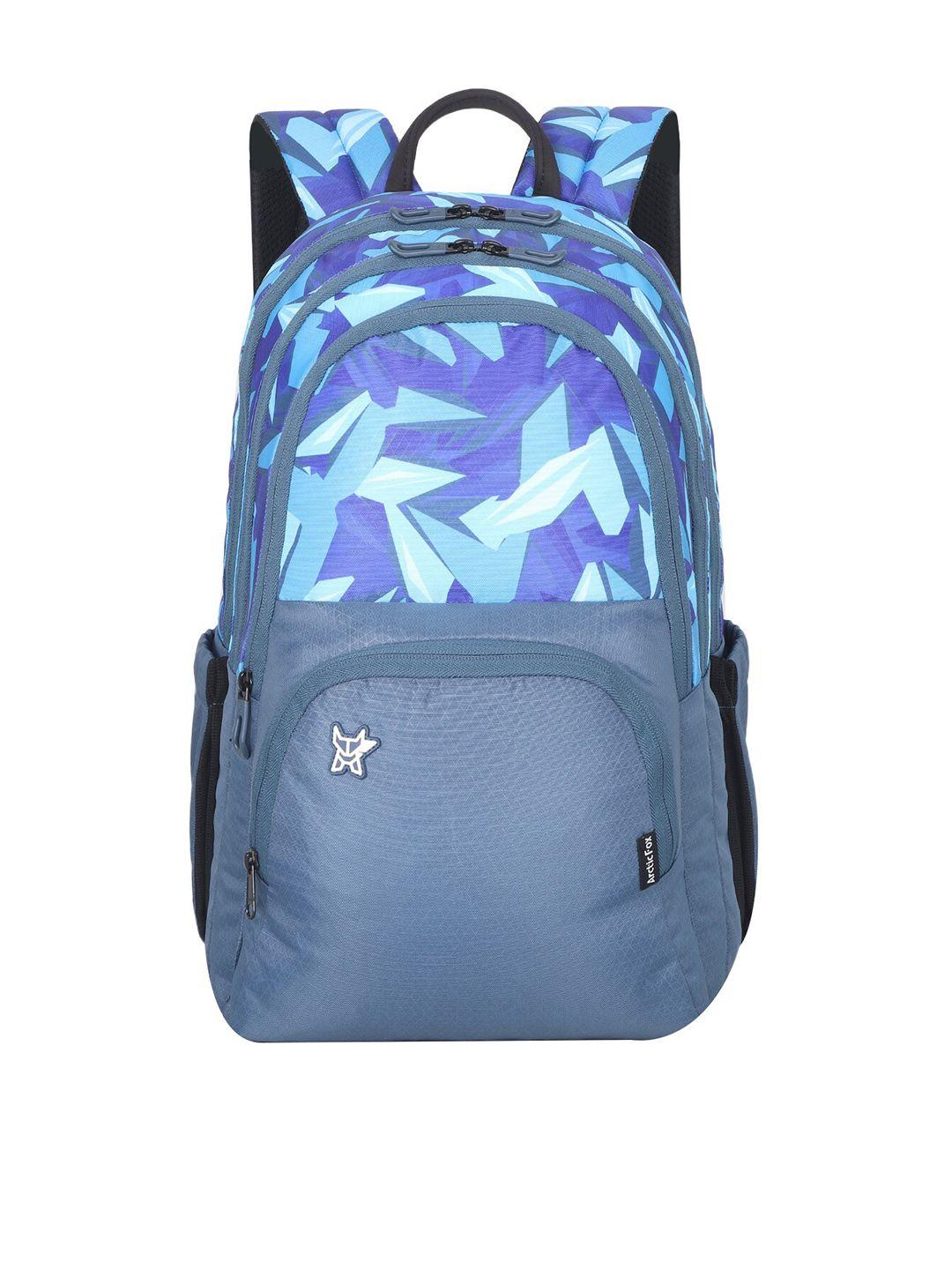 arctic fox kids geometric printed backpack