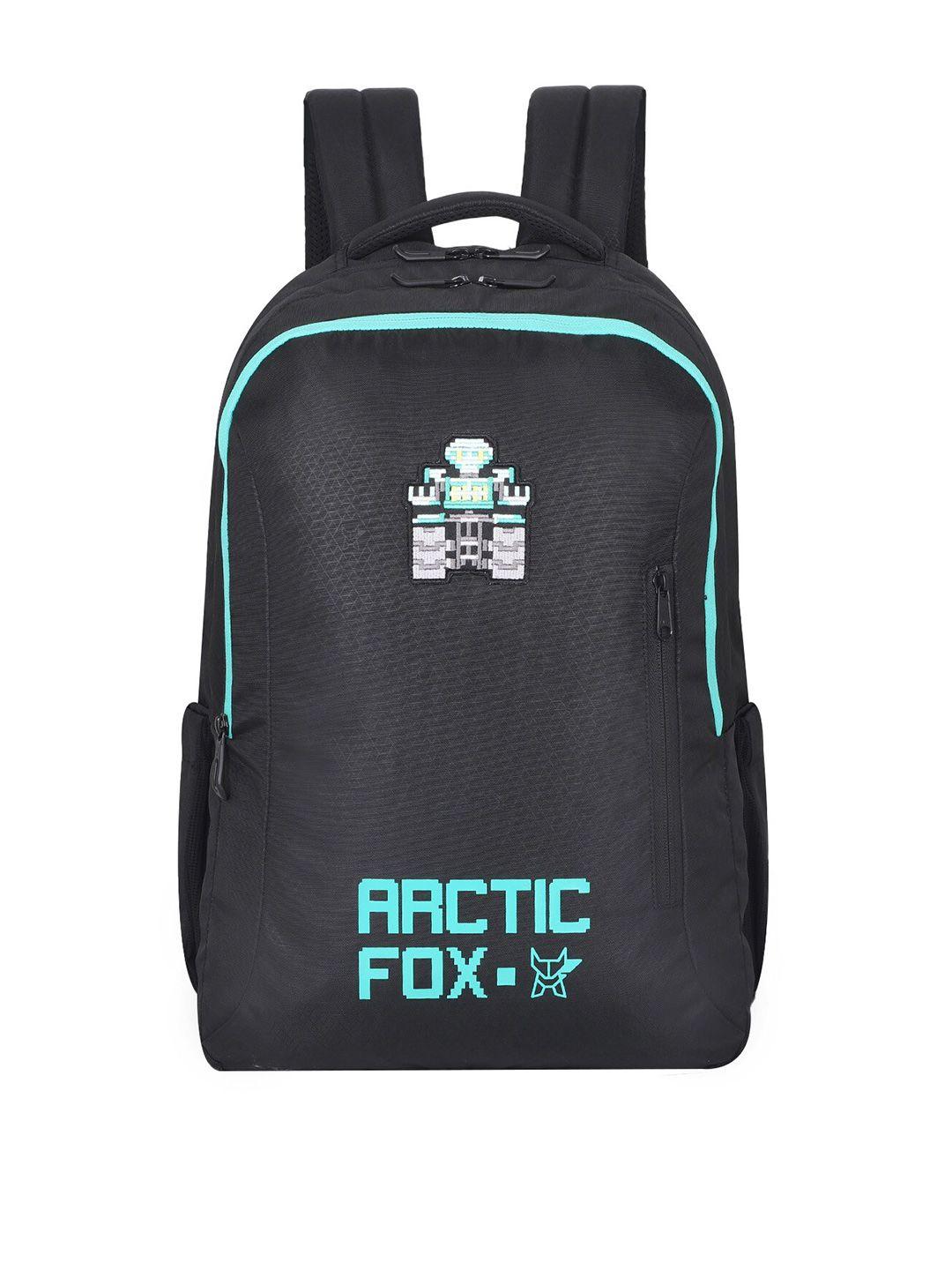 arctic fox printed water resistance laptop bag