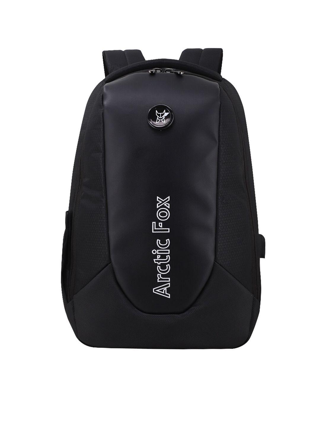 arctic fox unisex black laptop bag