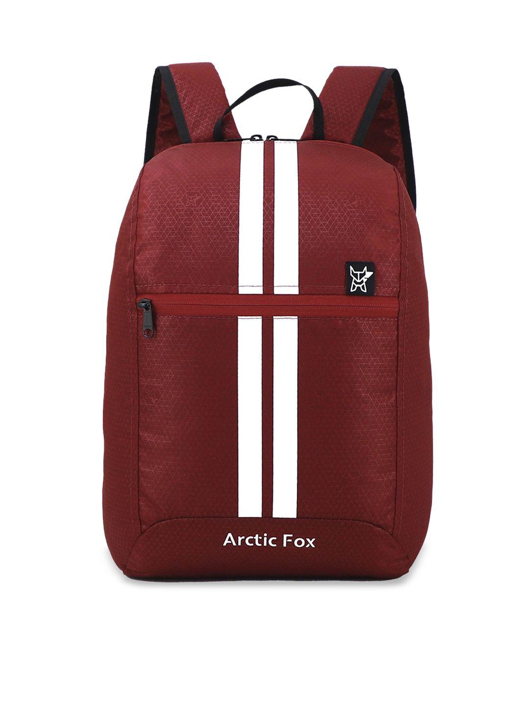 arctic fox unisex kids maroon backpacks