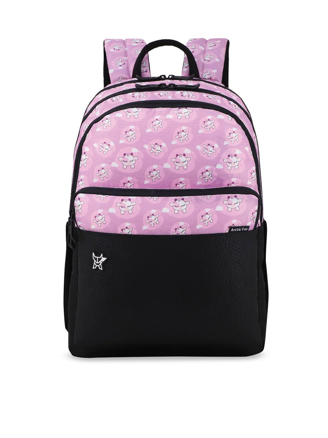 arctic fox unisex kids pink backpacks