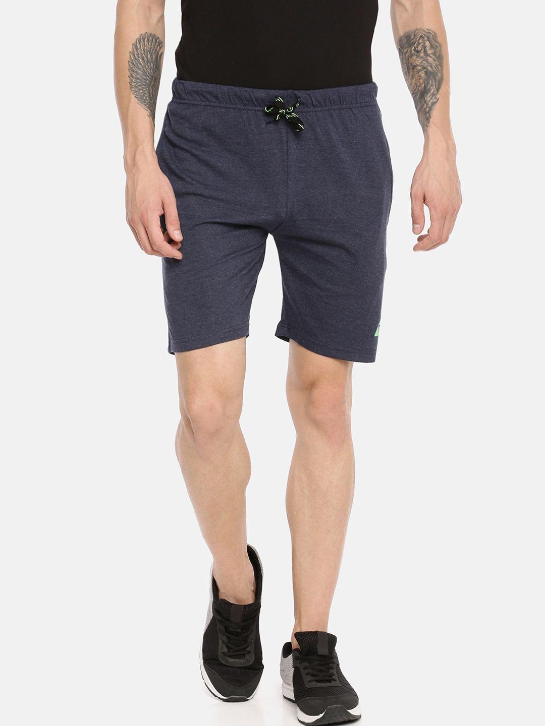 ardeur men blue regular shorts