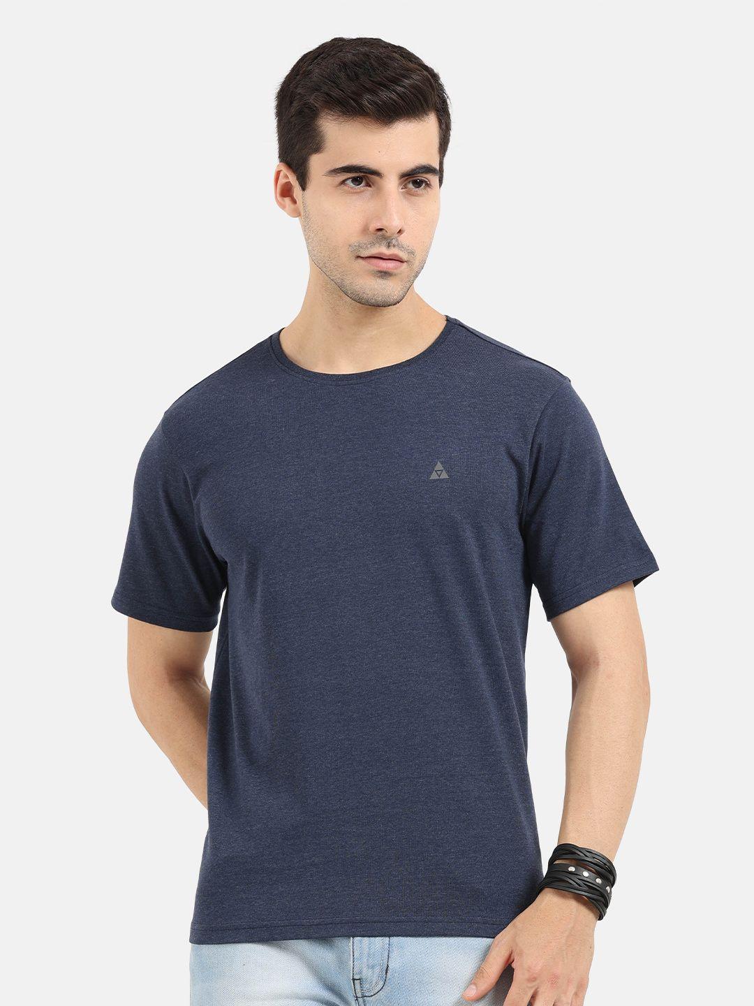 ardeur men blue slim fit t-shirt