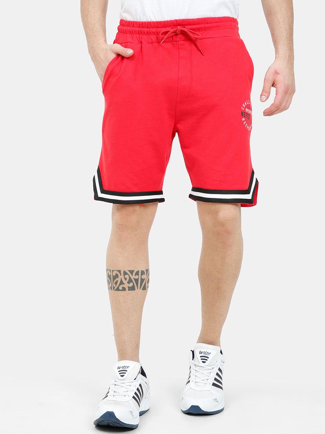 ardeur men red training or gym sports shorts