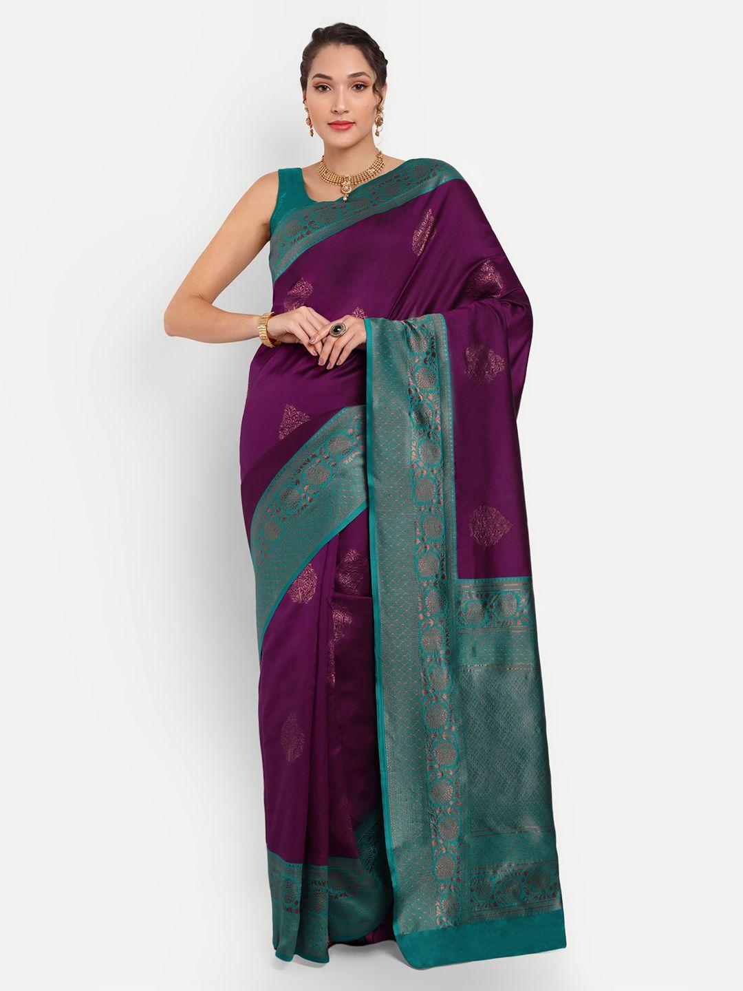 areca designer ethnic motifs woven design zari banarasi saree