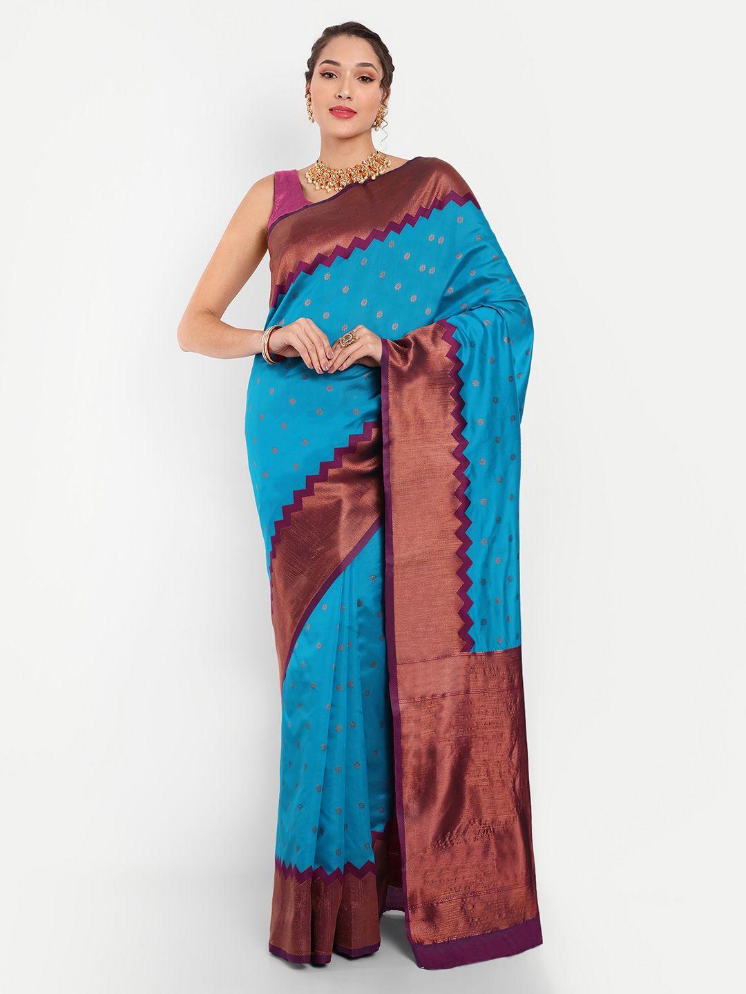 areca designer ethnic motifs woven design zari banarasi saree