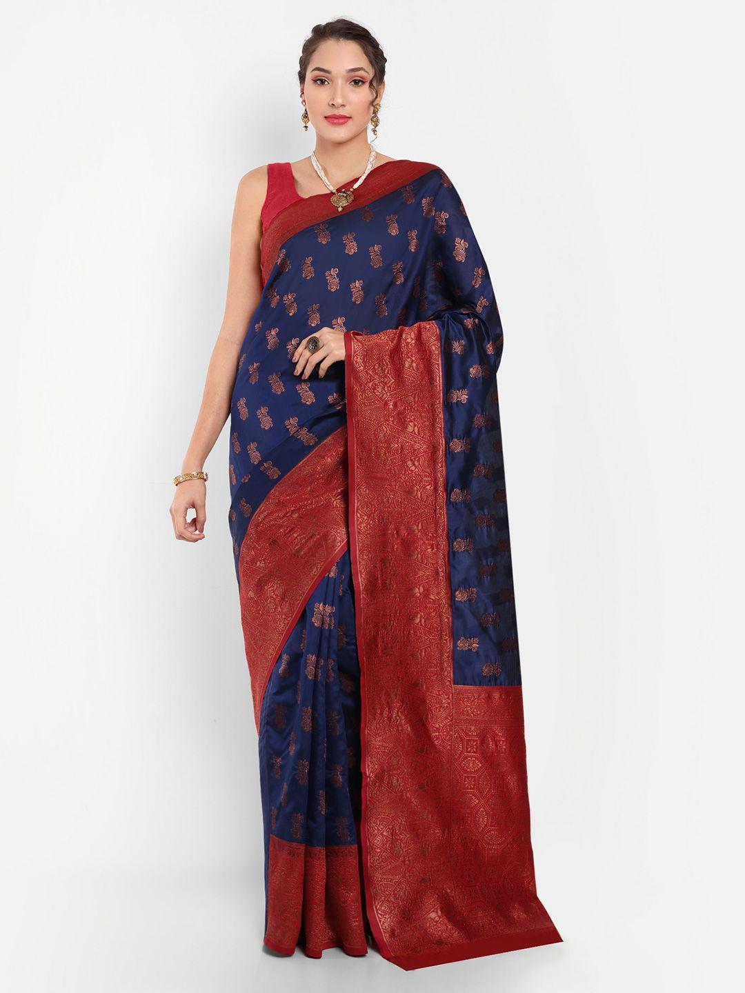 areca designer ethnic motifs woven design zari kanjeevaram saree