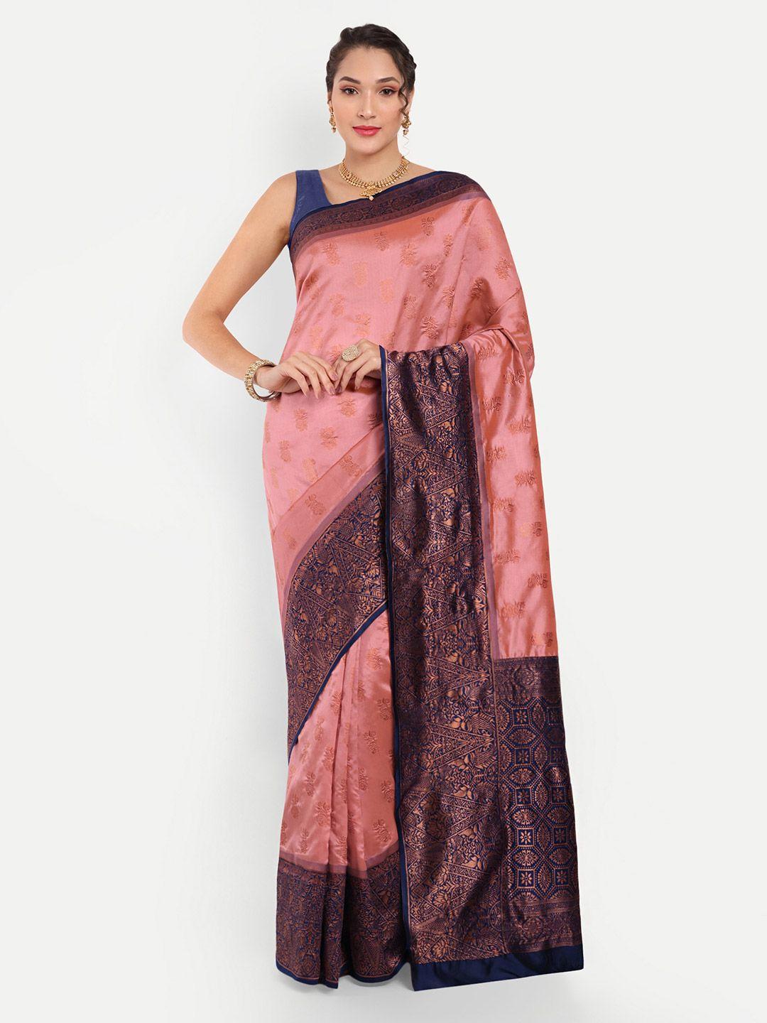 areca designer ethnic motifs woven design zari kanjeevaram saree