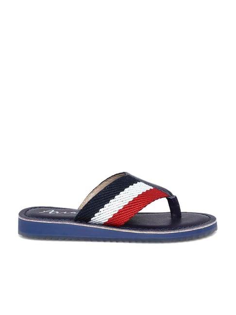 aria nica kid's flag new 2 multicolor flip flops