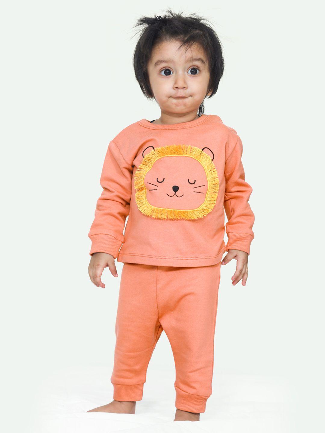 ariel kids self design pure cotton clothing set