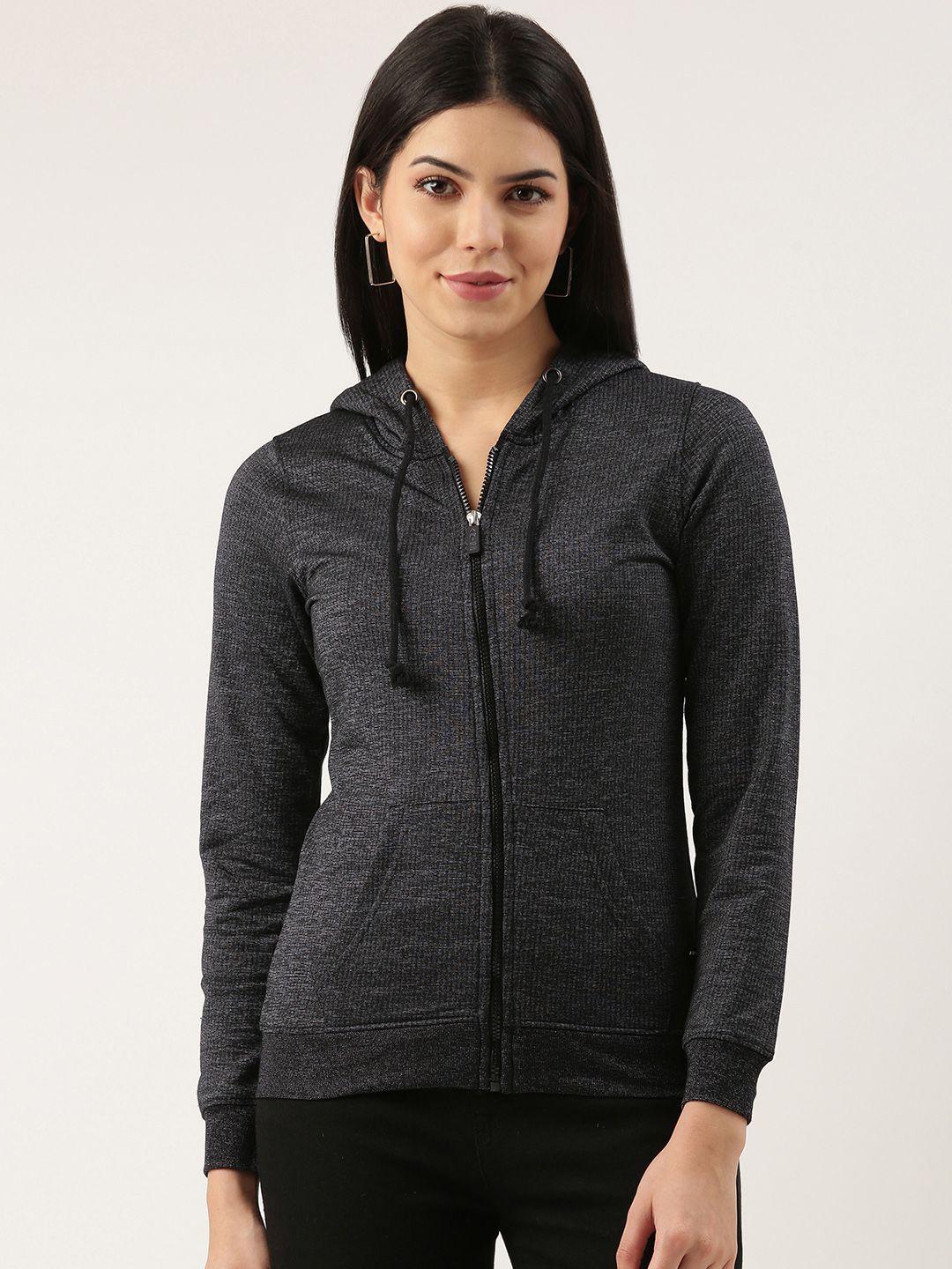 arise hooded terry sweatshirt