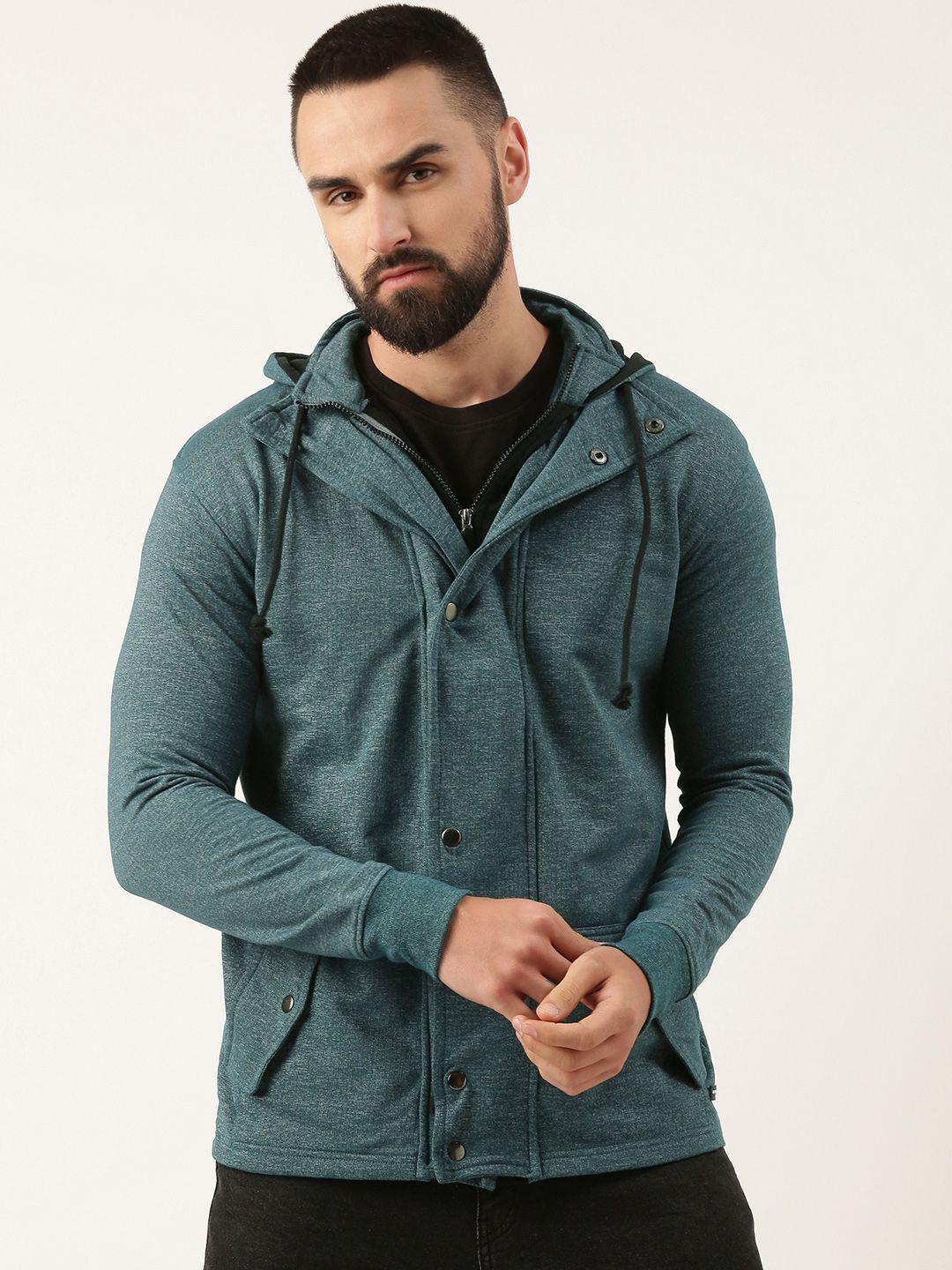 arise men hooded terry sweatshirt