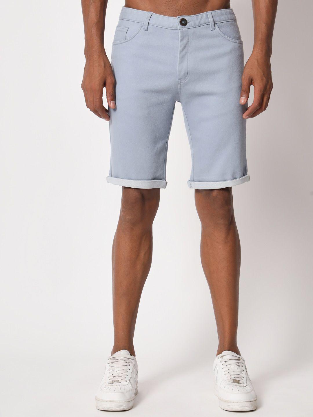 aristitch men mid-rise shorts