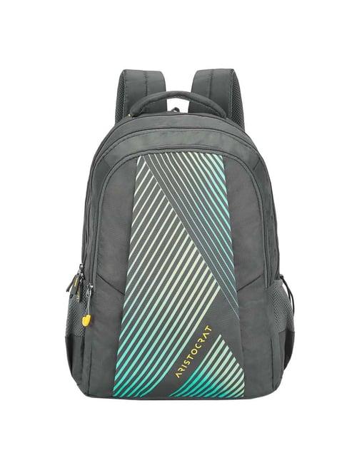 aristocrat 27 ltrs grey medium backpack