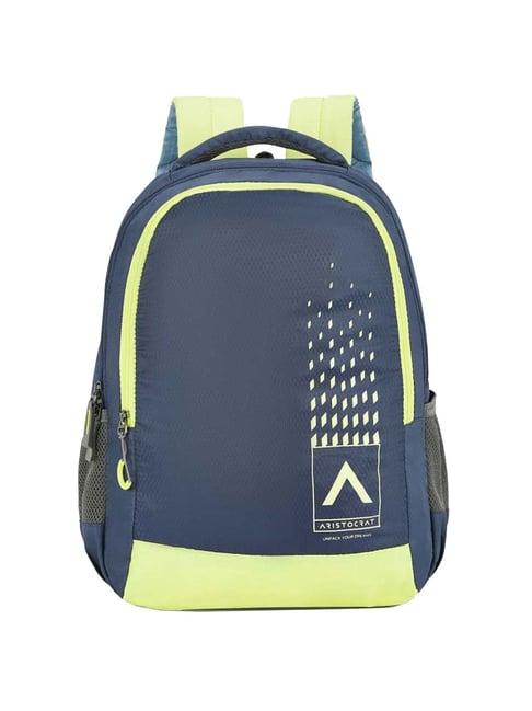 aristocrat 27 ltrs navy medium backpack