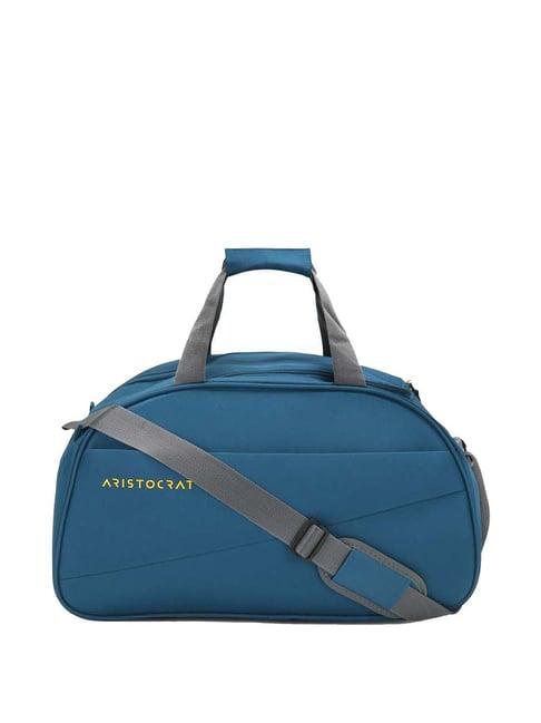 aristocrat blue medium duffle bag