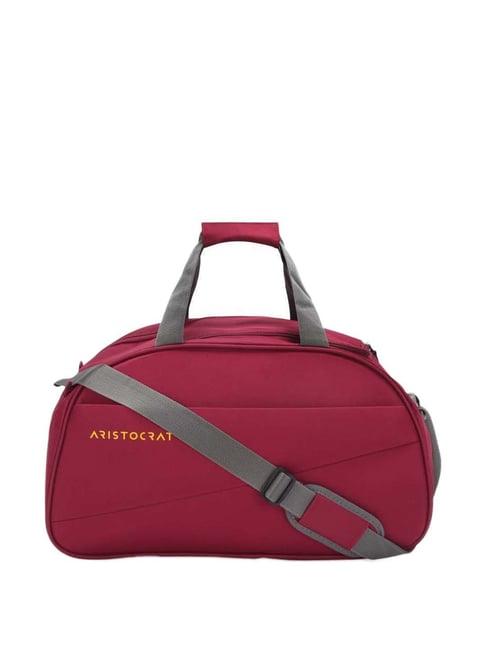 aristocrat red large duffle bag