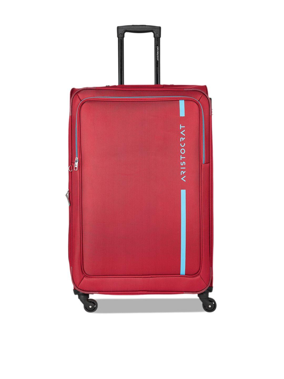 aristocrat soft sided medium trolley bag- 68 litres