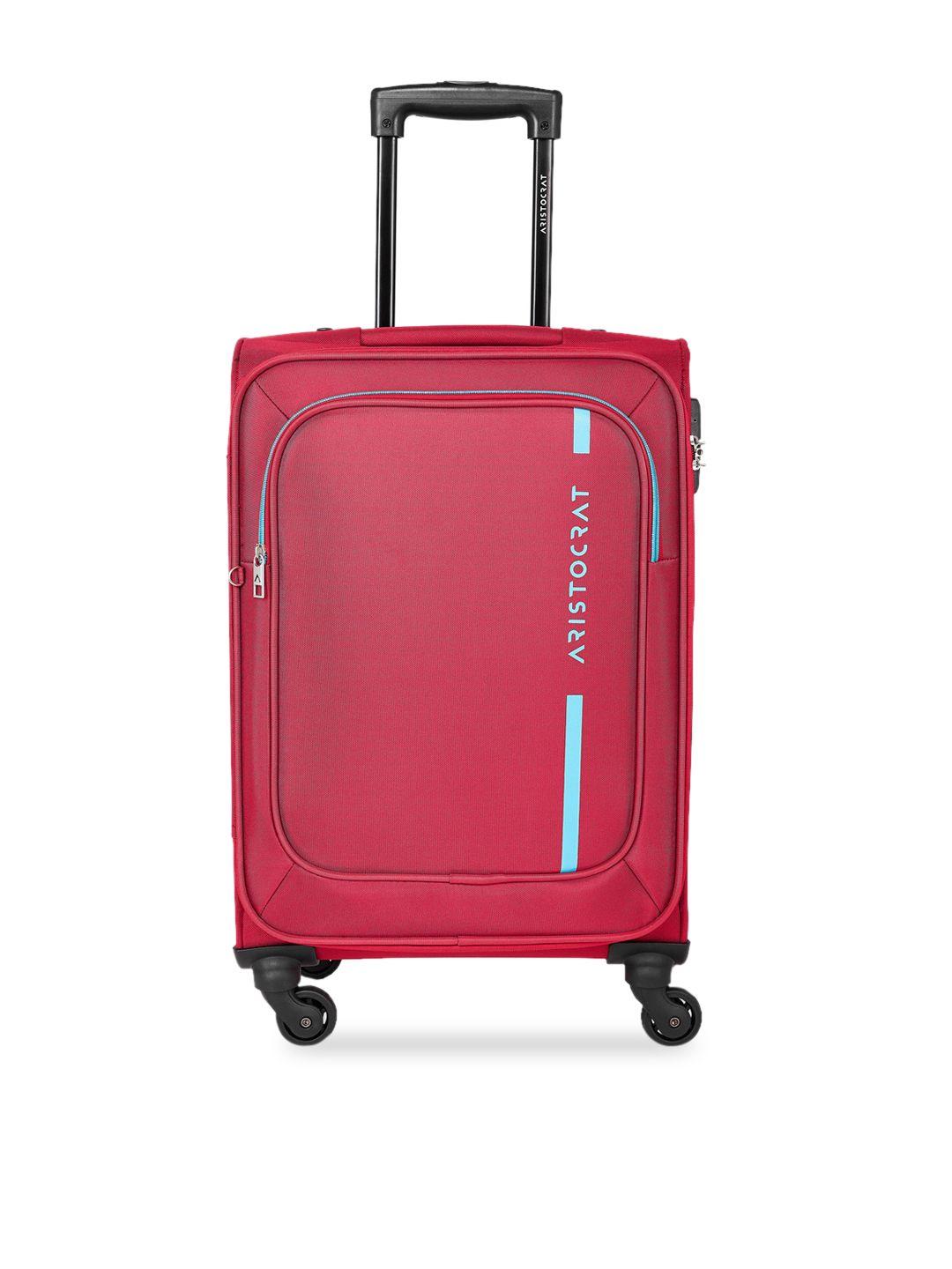 aristocrat solid cabin trolley bag