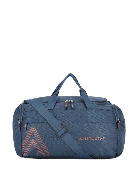 aristocrat tulip blue small duffle bag