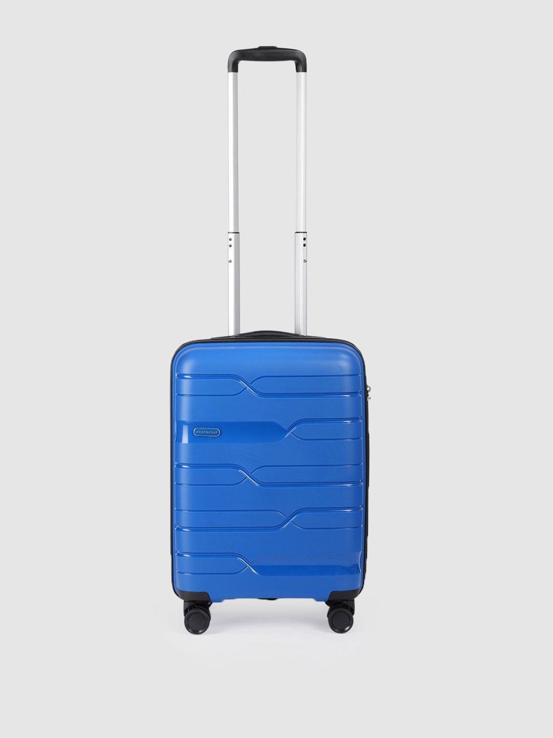 aristocrat wave 360 cabin trolley suitcase