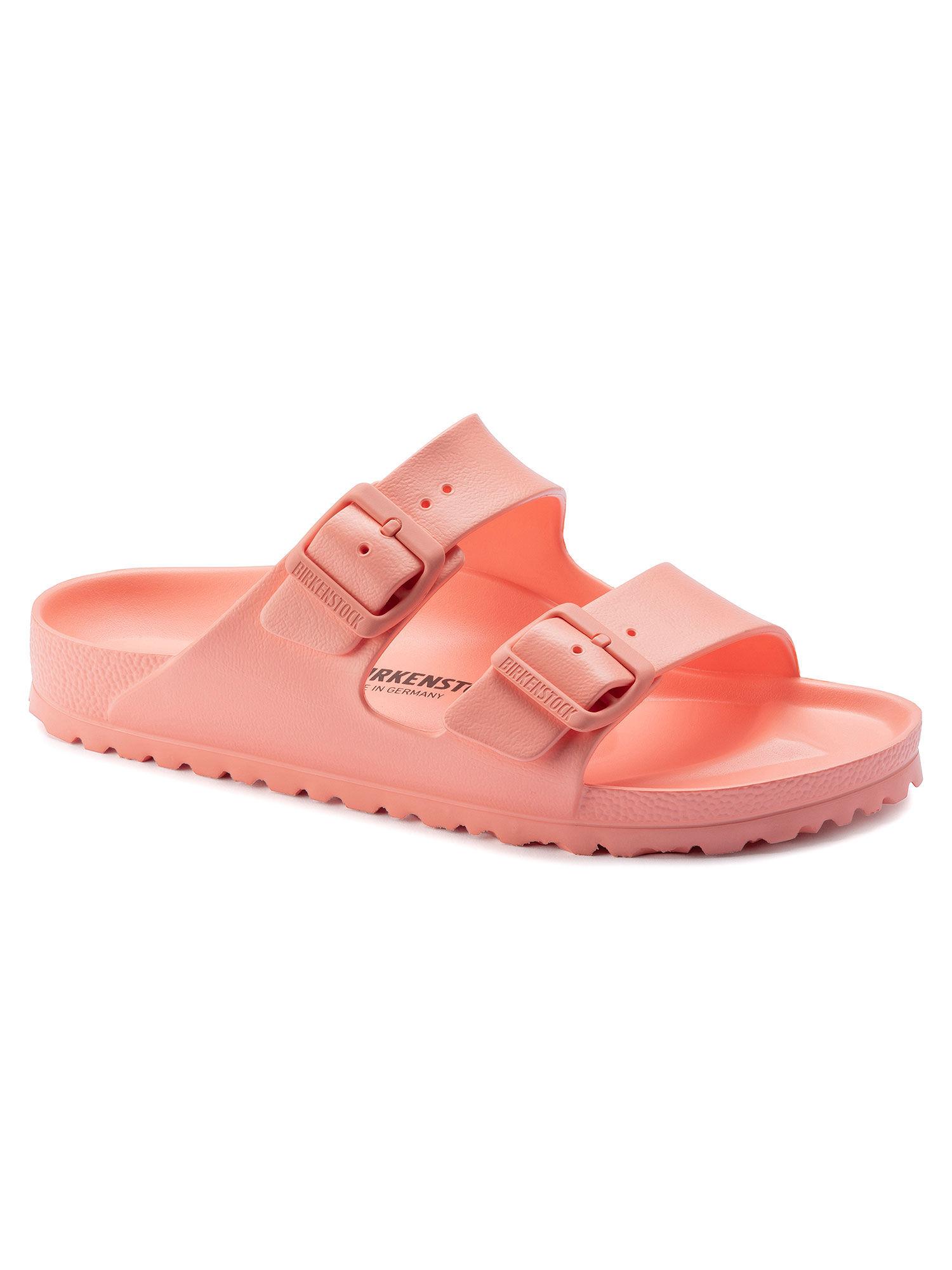 arizona essentials coral peach narrow unisex sliders