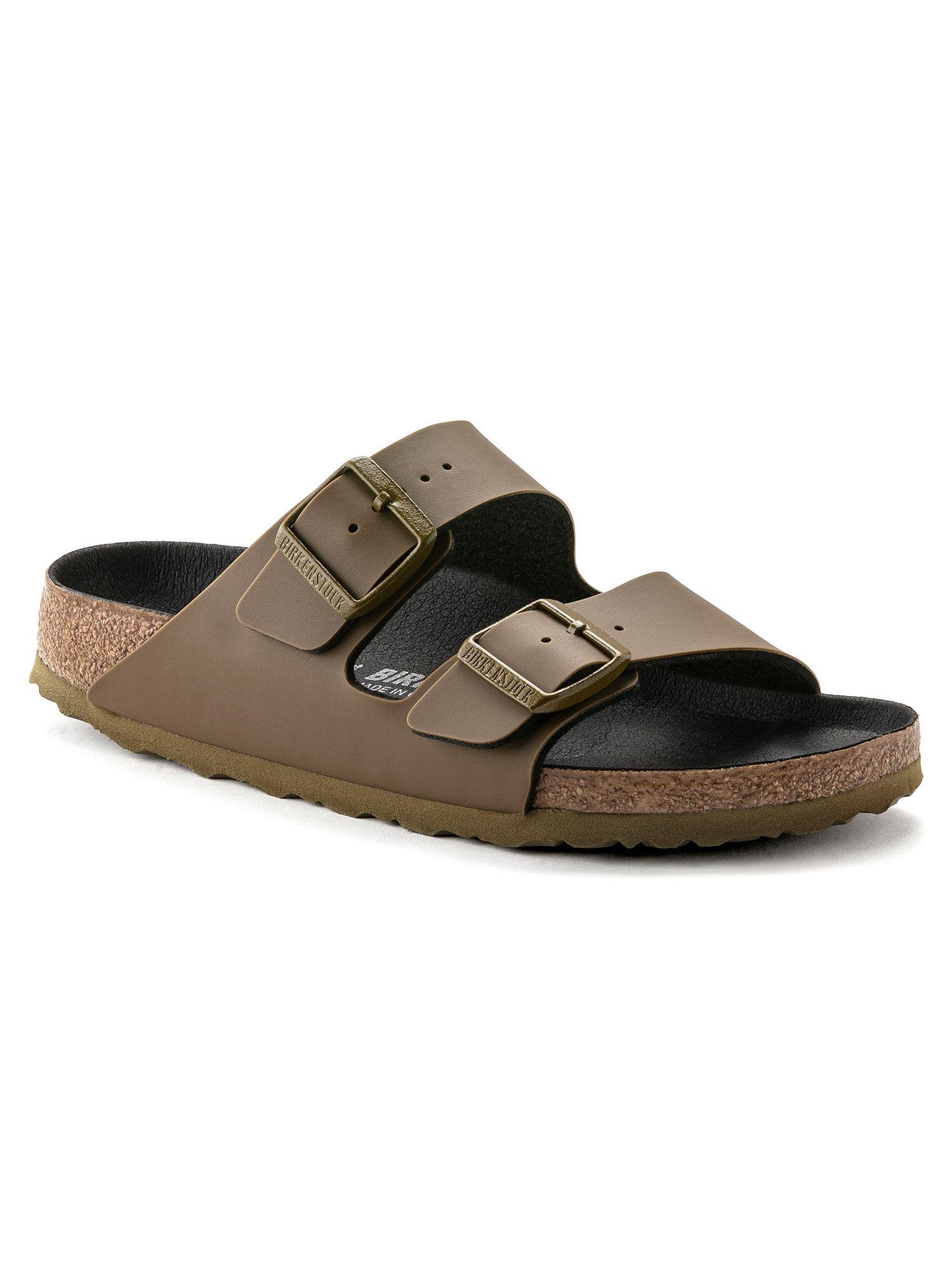 arizona icy pine brown regular unisex sliders