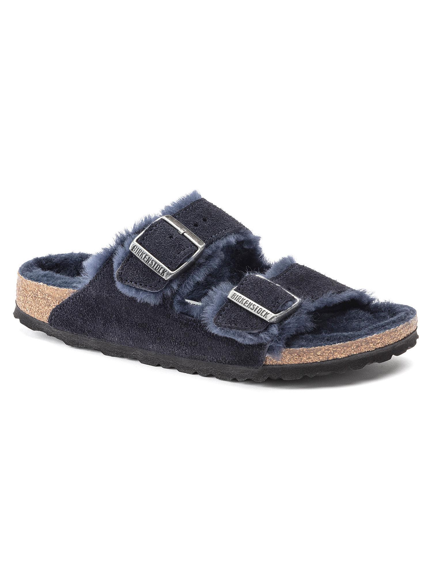 arizona shearling midnight regular unisex sliders