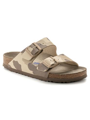 arizona soft footbed desert soil gray and taupe regular sliders