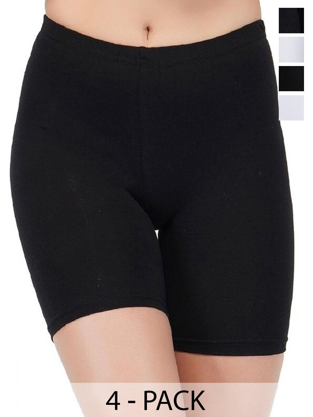 arla apparel pack of 4 underskirt cycling shorts