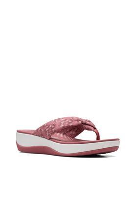 arla glison fabric casual wear women's sandals - dusty rose