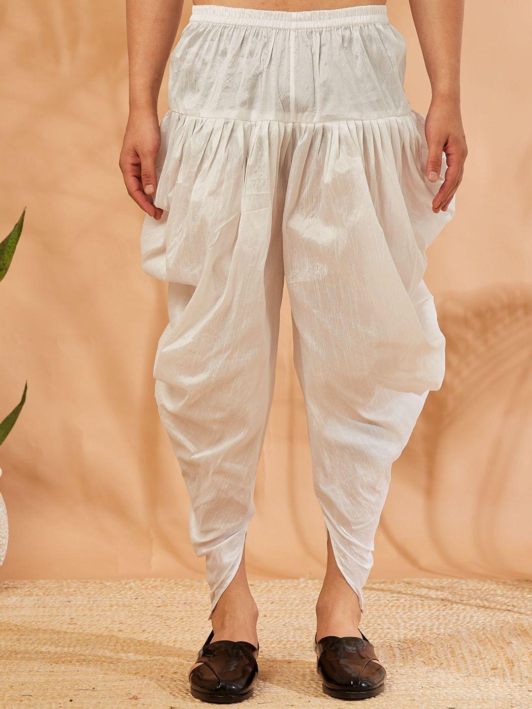 armaan ethnic men silk dhoti pant