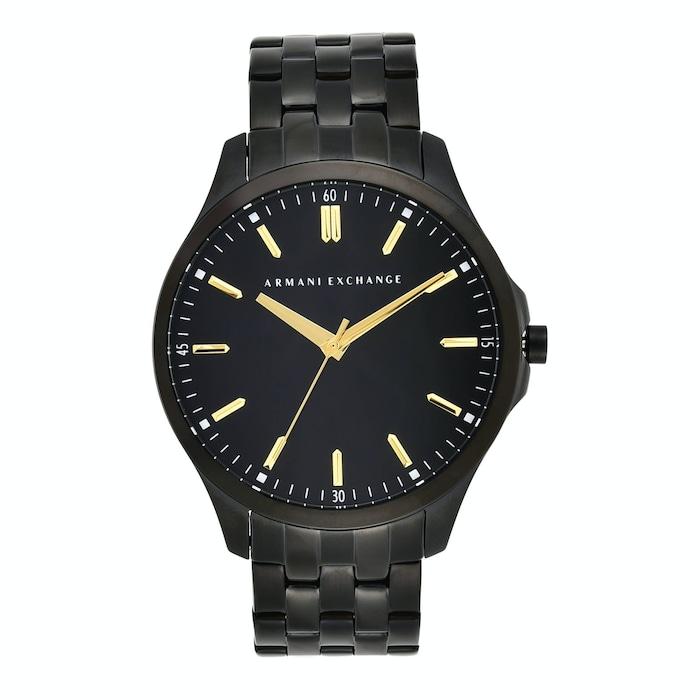 armani exchange black watch ax2144