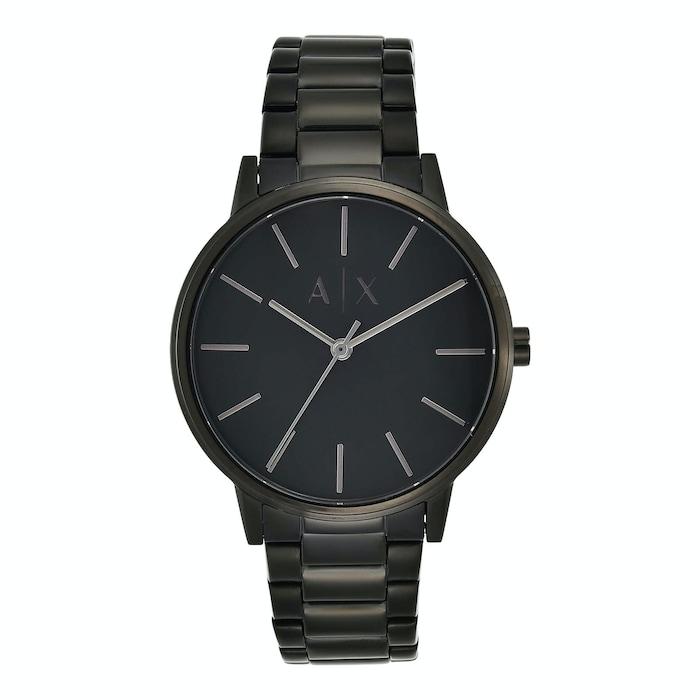 armani exchange black watch ax2701